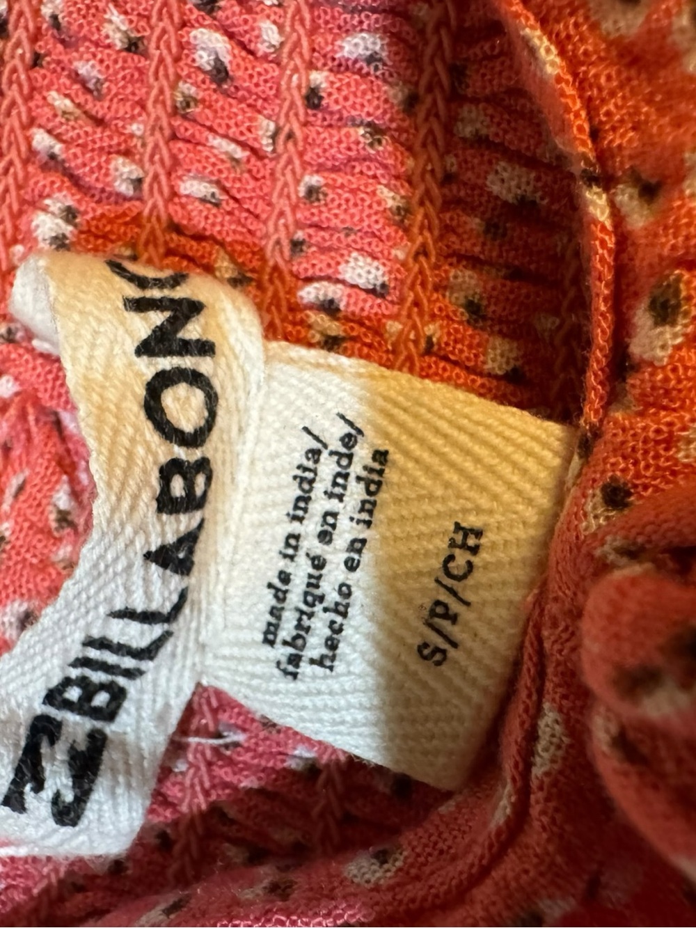 Billabong Coral Knit Sundress with Subtle Print - Picture 2 of 16